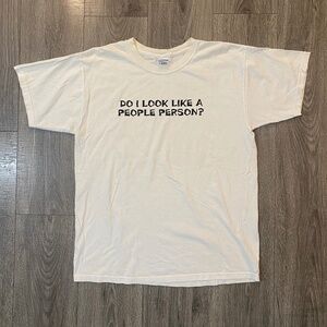 UNISEX FUNNY TEE - LARGE